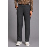 Micha Broek 122841 elastische taille Charcoal Melée Micha Broek 122841 elastische taille Charcoal Melée